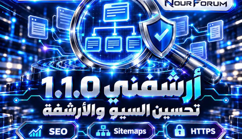إطلاق أرشفني 1.1.0 Nour Host لتحسين سيو vBulletin مع دعم PHP 5.6 و7.4 و8.3 و HTTPS وتحديثات الحماية